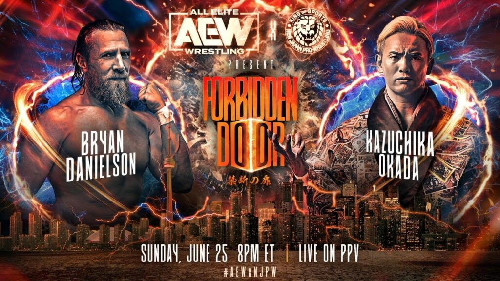 Apuestas AEW x NJPW Forbidden Door II: Bryan Danielson vs. Kazuchika Okada 