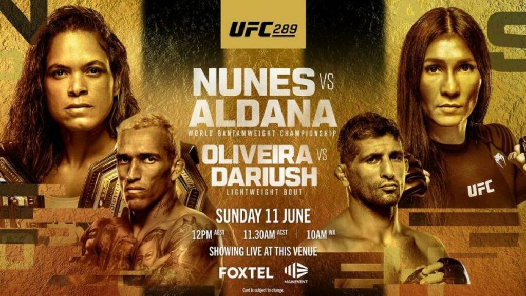 Resultados UFC 289: Nunes vs. Aldana