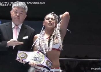 Giulia gana el Campeonato Femenino de NJPW STRONG en Independence Day 2023