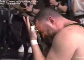 Eddie Kingston consigue el Campeonato Peso Abierto de NJPW STRONG en Independence Day 2023