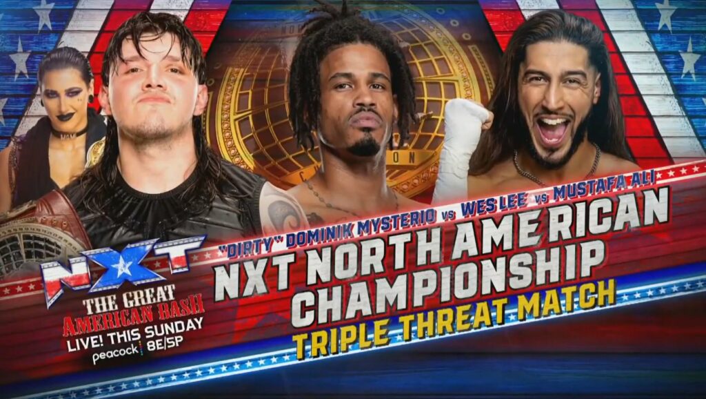 Dominik Mysterio defenderá el Campeonato Norteamericano de NXT en The Great American Bash 2023