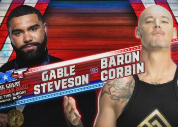 Gable Steveson decide quedarse en NXT y debutará ante Baron Corbin en The Great American Bash 2023