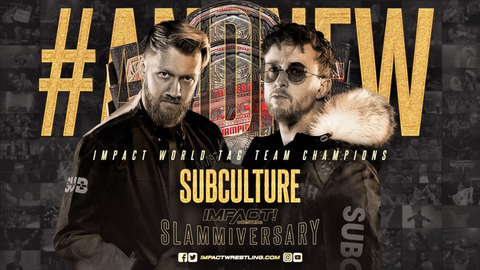 Subculture se convierten en los nuevos Campeones Mundiales por Parejas de IMPACT