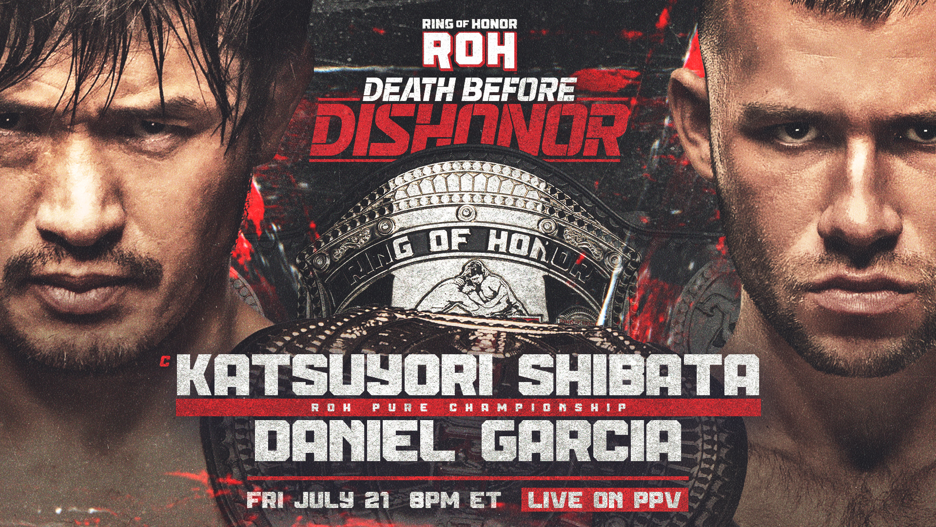 Cartelera ROH Death Before Dishonor 2023 Actualizada