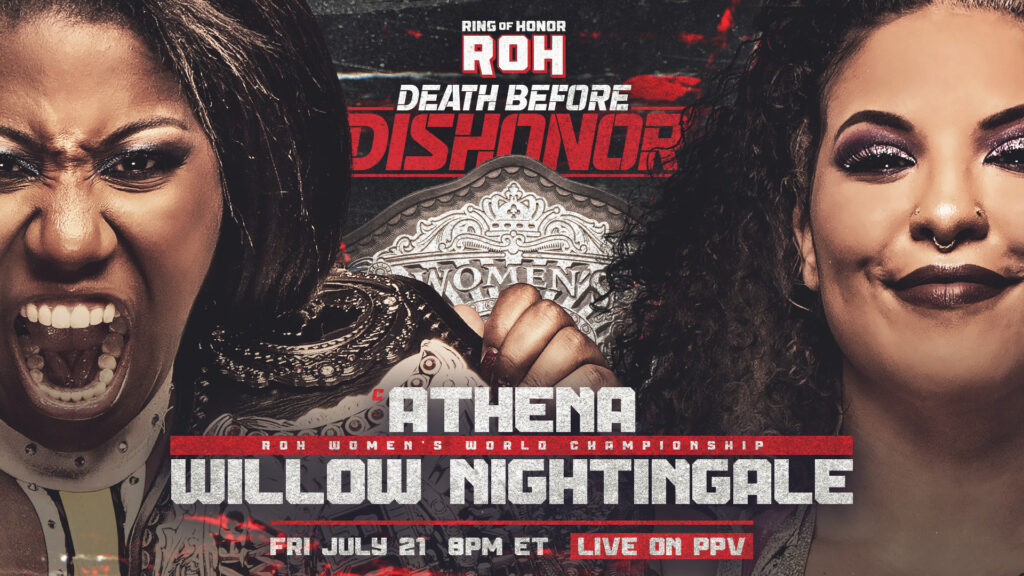 Cartelera ROH Death Before Dishonor 2023 actualizada