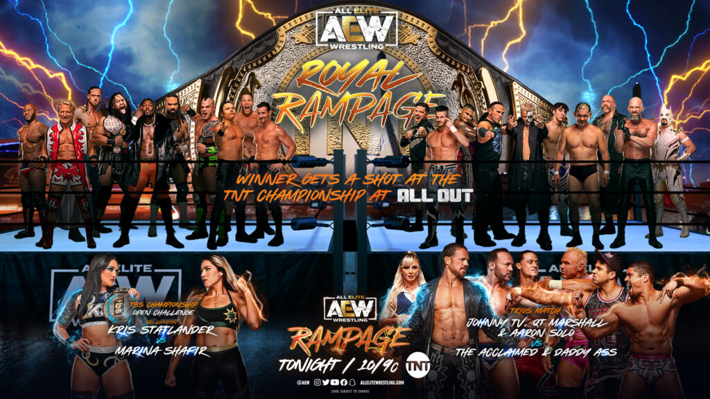 Resultados AEW Rampage 21 de julio de 2023