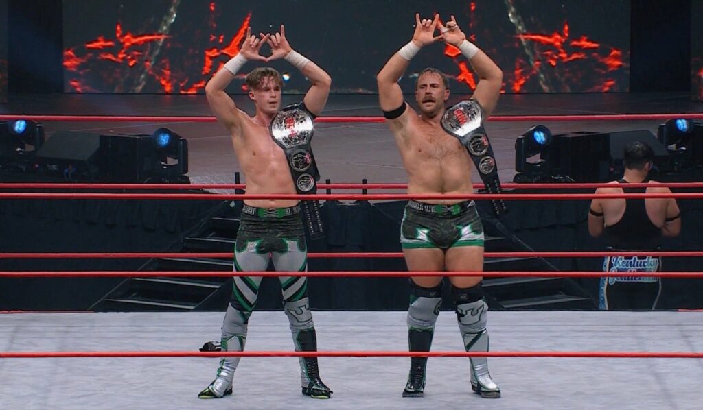 Aussie Open gana el Campeonato Mundial por Parejas de ROH en Death Before Dishonor 2023