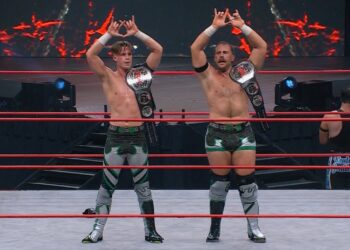 Aussie Open gana el Campeonato Mundial por Parejas de ROH en Death Before Dishonor 2023