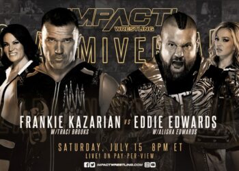 Apuestas Impact Slammiversary 2023: Frankie Kazarian vs. Eddie Edwards