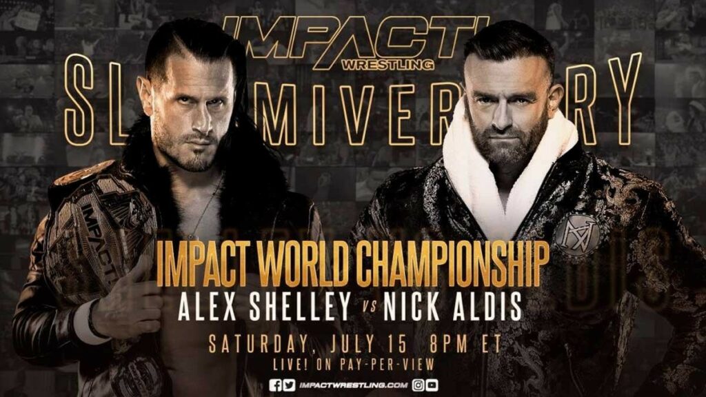 Apuestas IMPACT Slammiversary 2023: Nick Aldis vs. Alex Shelley