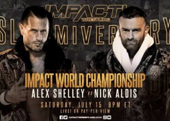 Apuestas IMPACT Slammiversary 2023: Nick Aldis vs. Alex Shelley