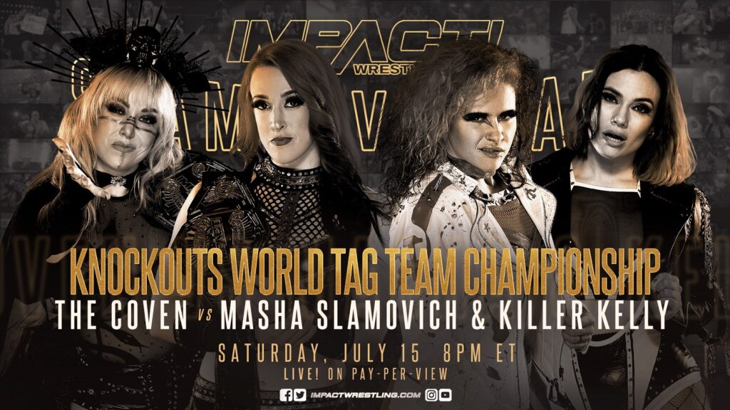Masha Slamovich y Killer Kelly vs. The Coven en Slammiversary por el Campeonato Mundial por Parejas de Knockouts