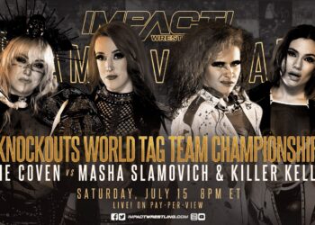Masha Slamovich y Killer Kelly vs. The Coven en Slammiversary por el Campeonato Mundial por Parejas de Knockouts