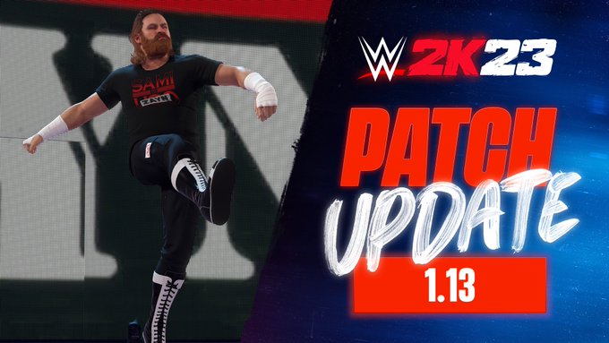 WWE 2K23 presenta su actualización 1.13