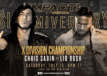 Chris Sabin y Lio Rush Slammiversary 2023