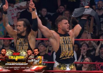 MJF y Adam Cole ganan el ‘Blind Tag Team Eliminator Tournament’ en AEW Dynamite Blood & Guts