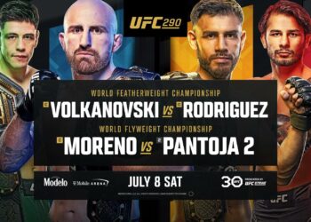 Resultados UFC 290: Volkanovski vs. Rodríguez
