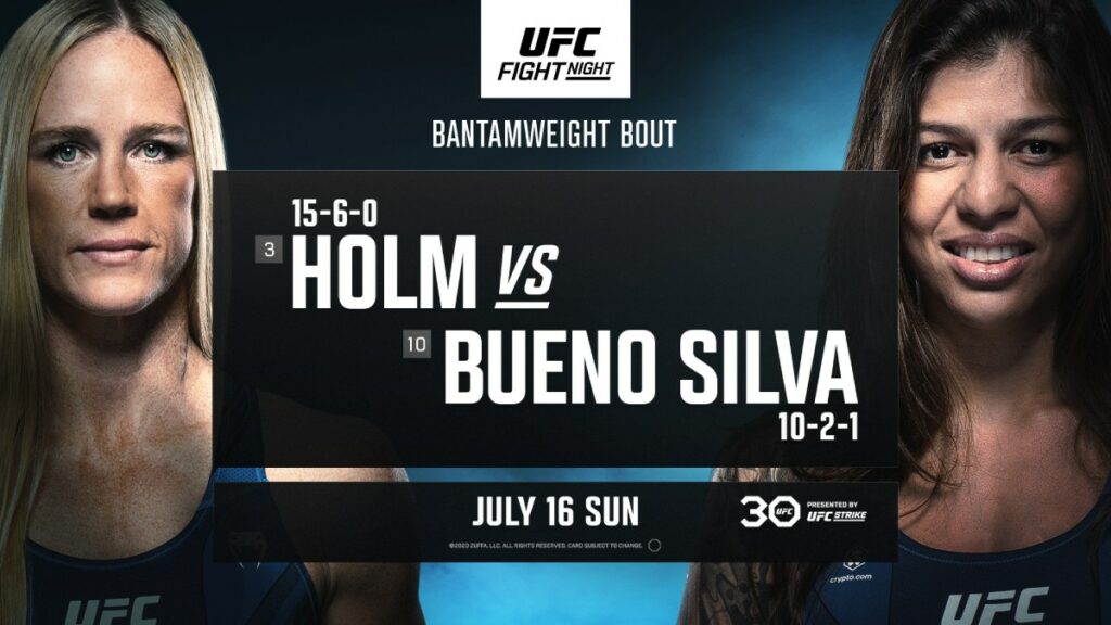 Resultados UFC Vegas 77: Holm vs. Bueno Silva