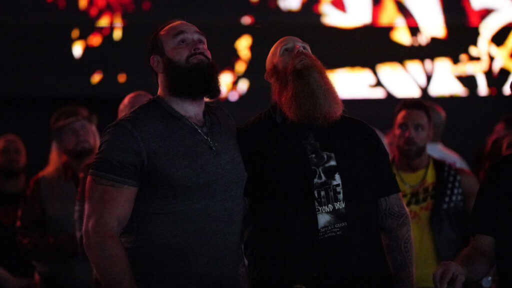 Continúan los homenajes a Bray Wyatt: varios luchadores se tatúan su logo, suena su música en el Emirates Stadium y más