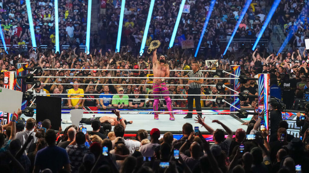 Seth Rollins retiene el Campeonato Mundial Pesado en SummerSlam 2023