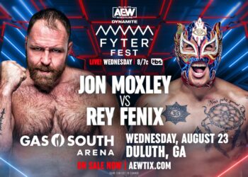 All Elite Wrestling anuncia la cartelera de AEW Dynamite Fyter Fest 2023