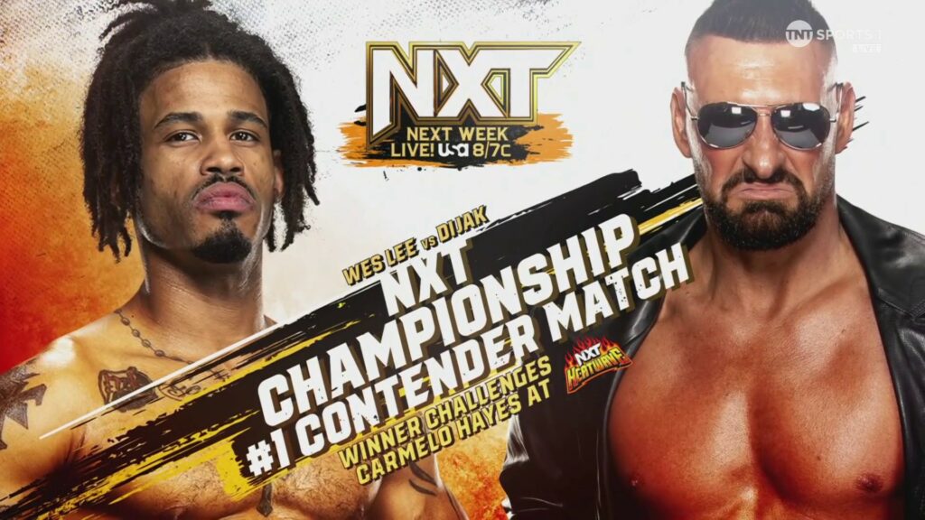 Cartelera WWE NXT 15 de agosto de 2023