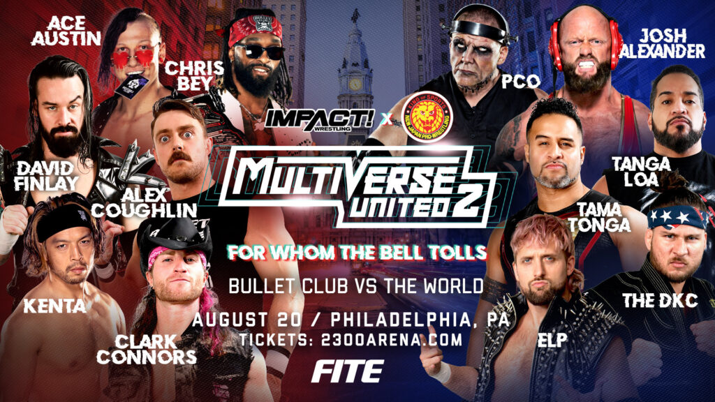 Bullet Club vs. The World es oficial para IMPACT x NJPW Multiverse United 2