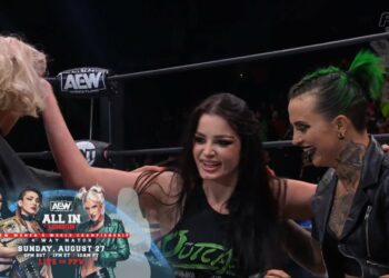 Saraya, tercera clasificada al combate de All In por el Campeonato Mundial Femenino de AEW