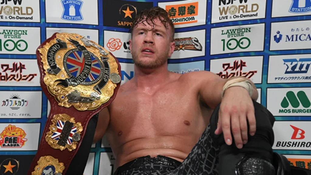 Will Ospreay renombra el Campeonato de Estados Unidos IWGP a Campeonato de UK IWGP