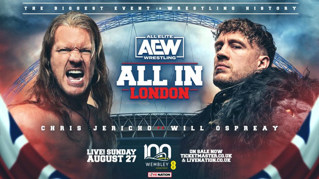 En AEW All In se dará un duelo entre Will Ospreay y Chris Jericho.