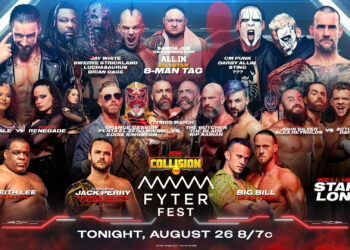 Resultados AEW Collision Fyter Fest 2023