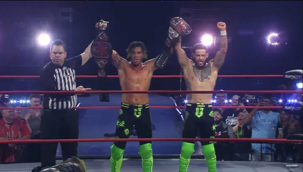 The Rascalz ganan el Campeonato Mundial por Parejas de IMPACT en Emergence 2023