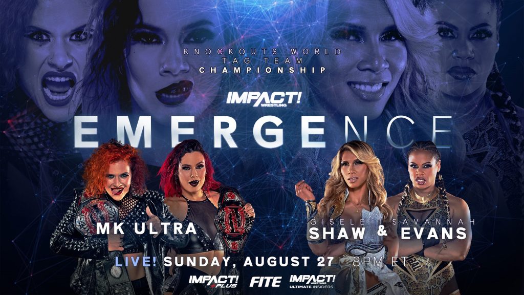 MK Ultra defenderá el Campeonato Mundial por Parejas de Knockouts en Emergence 2023