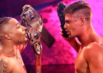 Carmelo Hayes y Grayson Waller se prometieron que estarían en WrestleMania XL