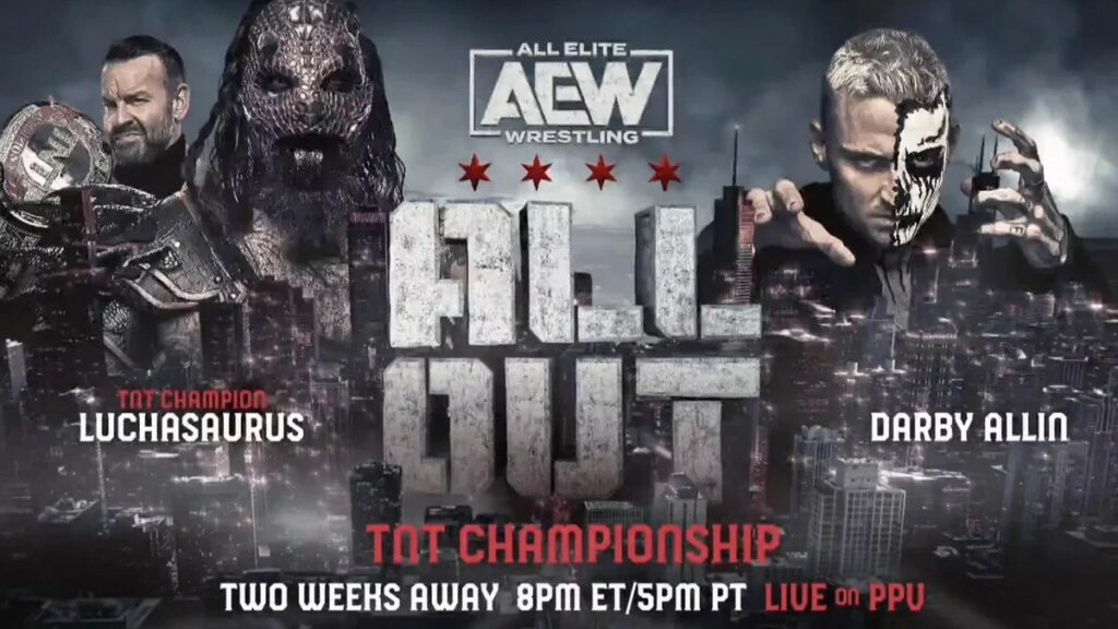 Apuestas AEW All Out: Luchasaurus vs. Darby Allin