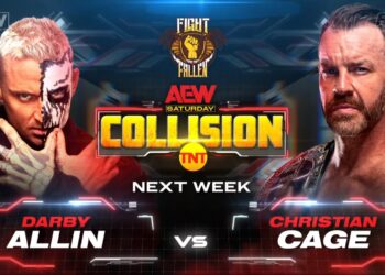 Confirmadas dos luchas para el episodio de AEW Collision Fight for the Fallen 2023