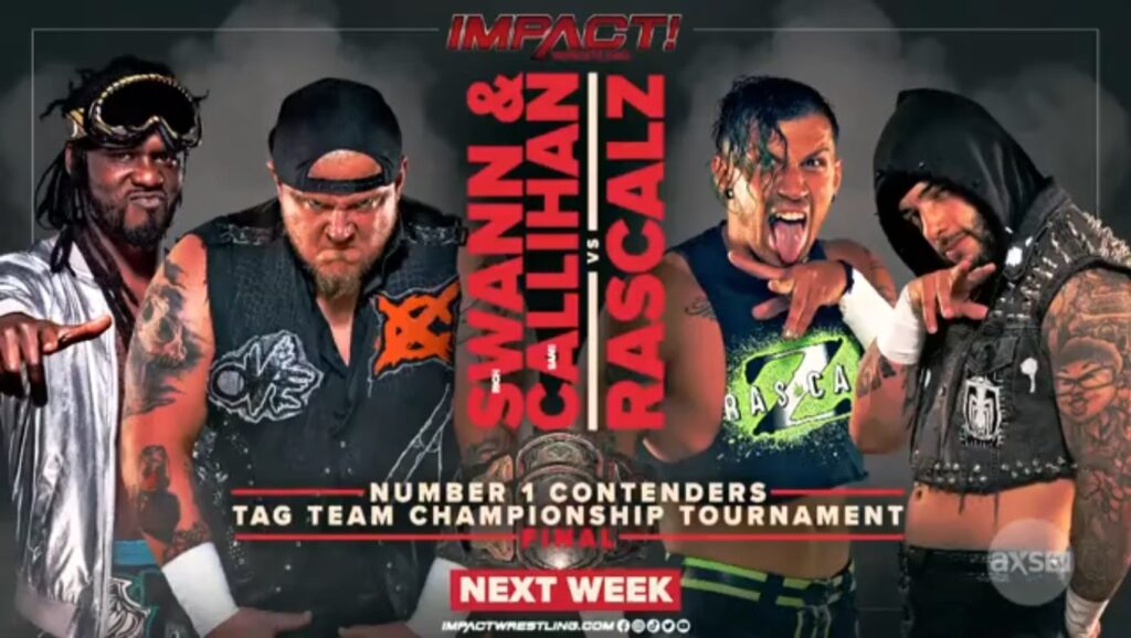 IMPACT Wrestling anuncia tres luchas para su show semanal del 17 de agosto