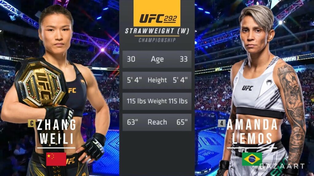 Zhang Weili vs. Amanda Lemos