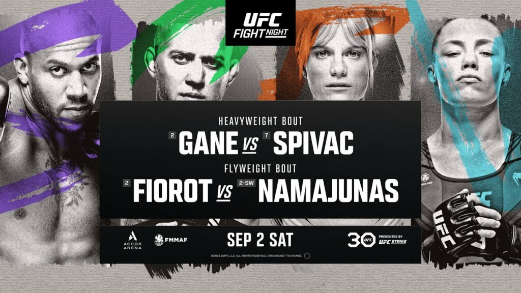 Resultados UFC París 2023: Gane vs. Spivac