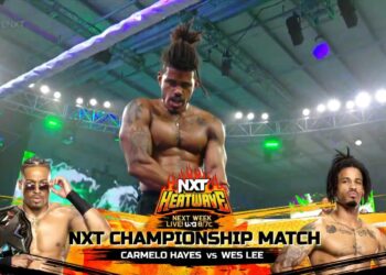 Wes Lee luchará ante Carmelo Hayes por el Campeonato de NXT en Heatwave