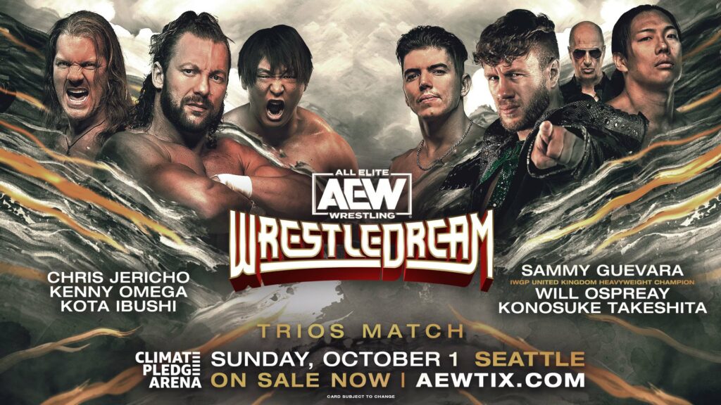 Se confirman cuatro luchas más para AEW WrestleDream