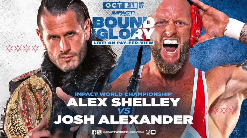 Josh Alexander retará a Alex Shelley por el Campeonato Mundial de IMPACT en Bound For Glory 2023