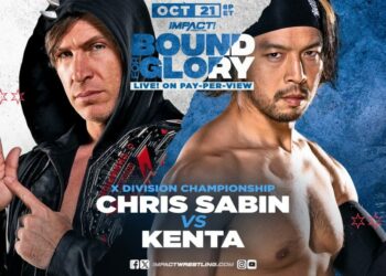 Chris Sabin defenderá el Campeonato de la X-Division ante KENTA en IMPACT Bound For Glory 2023