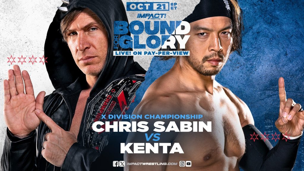 Chris Sabin defenderá el Campeonato de la X-Division ante KENTA en IMPACT Bound For Glory 2023
