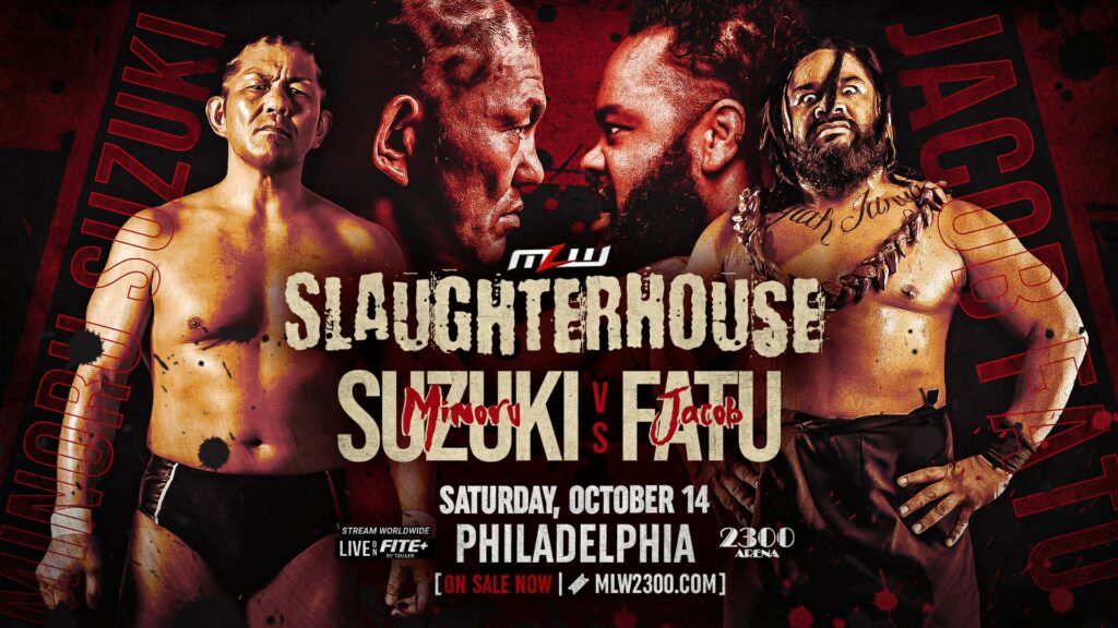 Minoru Suzuki ya conoce los detalles para el evento de MLW Slaughterhouse.