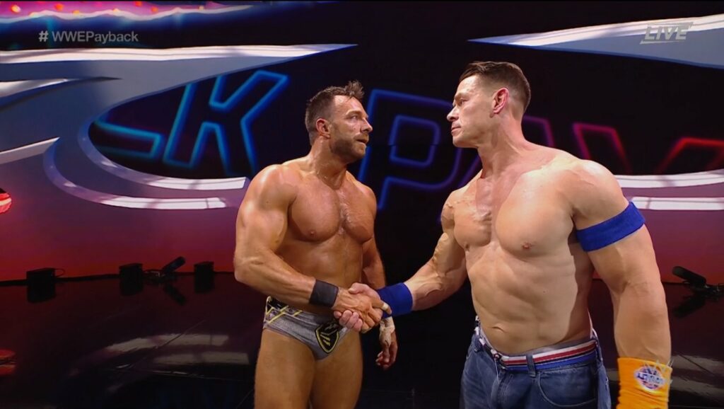 LA Knight derrota a The Miz en WWE Payback 2023 con John Cena como árbitro especial
