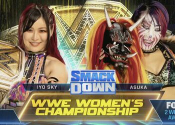 IYO SKY defenderá el Campeonato Femenino de WWE ante Asuka en dos semanas