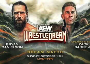 Bryan Danielson y Zack Sabre Jr. se enfrentarán en AEW WrestleDream 2023