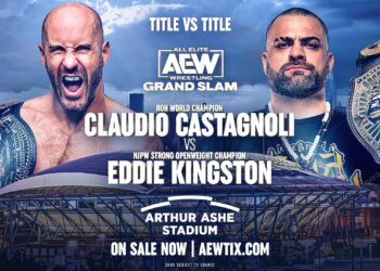 Cartelera AEW Dynamite Grand Slam 2023 actualizada