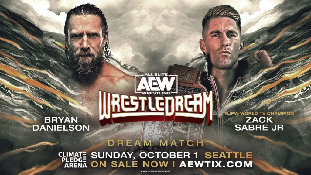Apuestas AEW WrestleDream: Bryan Danielson vs. Zack Sabre Jr.